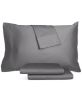 Serene Sleep 1000 Thread Count 4-Pc. Sheet Set, King - Charcoal