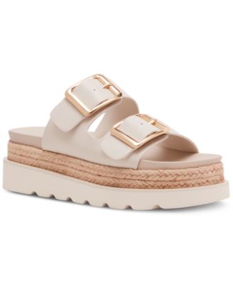 Madden Girl - Mythiccal Banded Platform Raffia Sandals