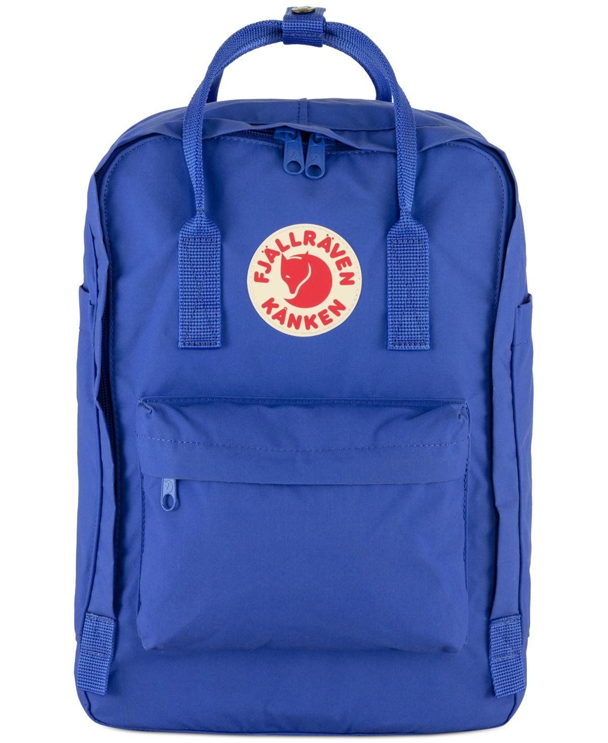 Shop Fjall Raven Kanken 15" Laptop Backpack In Cobalt Blue