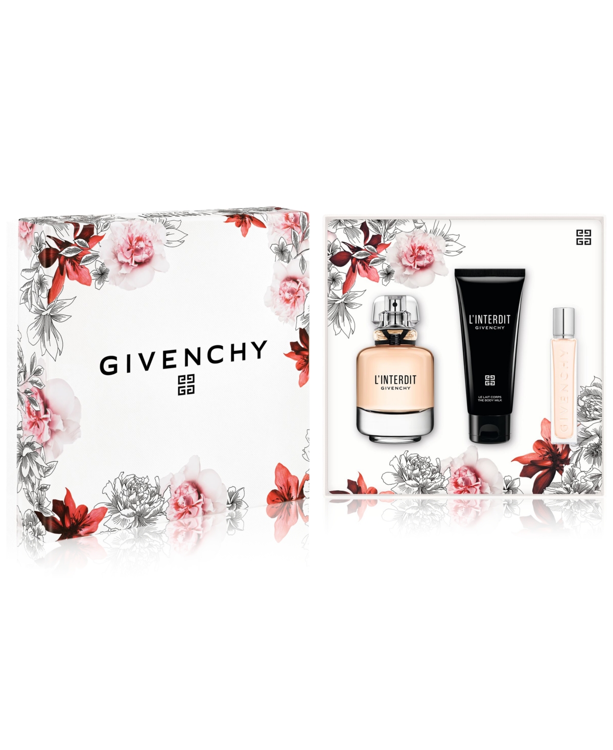 Shop Givenchy 3-pc. L'interdit Eau De Parfum Gift Set In No Color