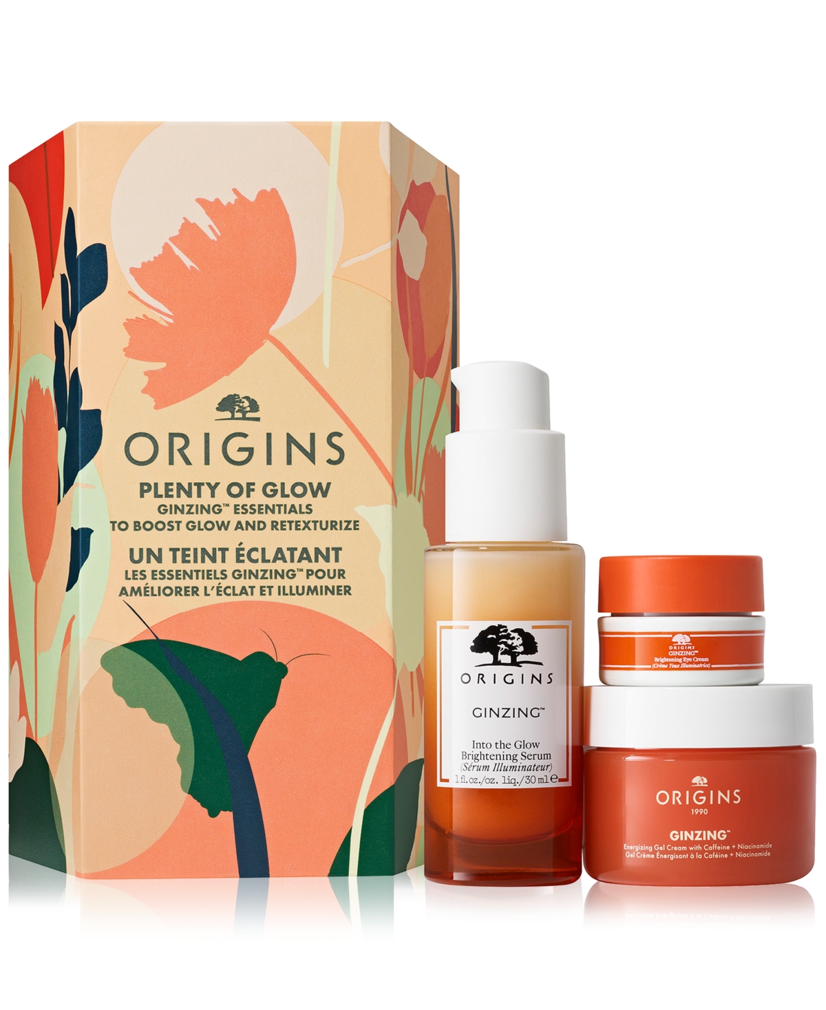 Shop Origins 3-pc. Plenty Of Glow Ginzing Skincare Essentials Set In No Color
