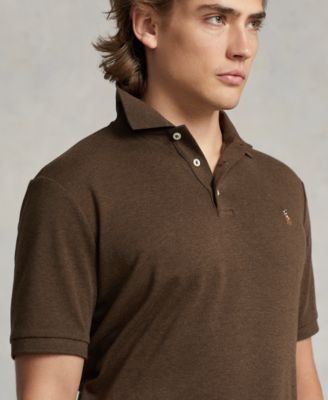 Men’s Slim-Fit Soft Cotton Polo Shirt