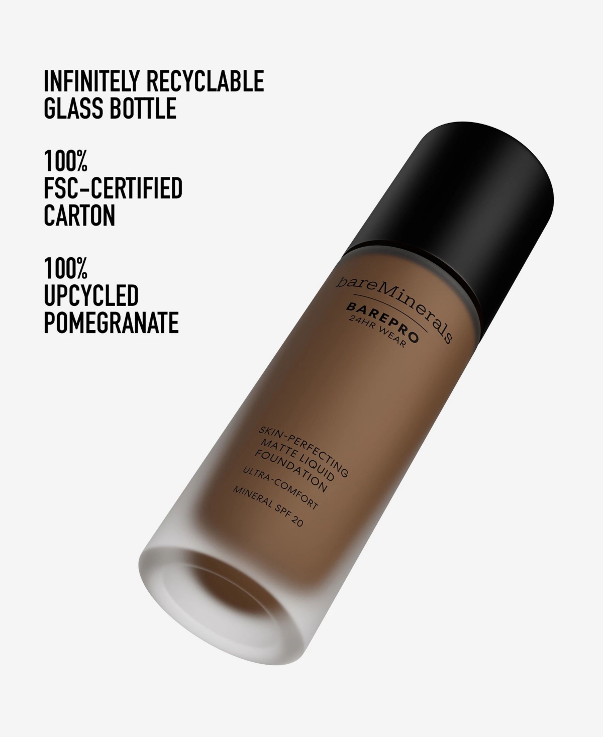 Bareminerals Barepro 24hr Wear Matte Liquid Foundation Spf 20 In Deep 61 Cool