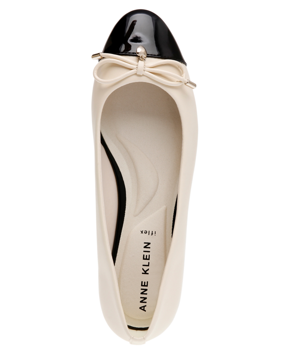 Shop Anne Klein Women's Luci Cap Toe Ballet Flats