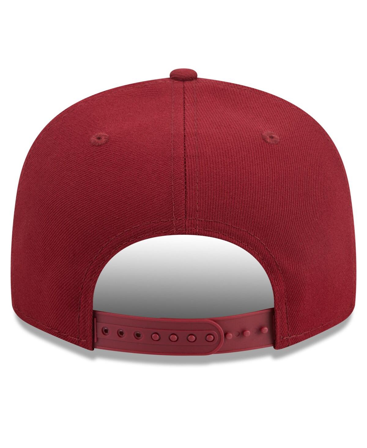 Men's New EraBuffalo Bills Color Pack 9FIFTY Snapback Hat - Cardinal