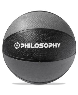 Medicine Ball, 6 LB - Weighted Fitness Non-Slip Ball