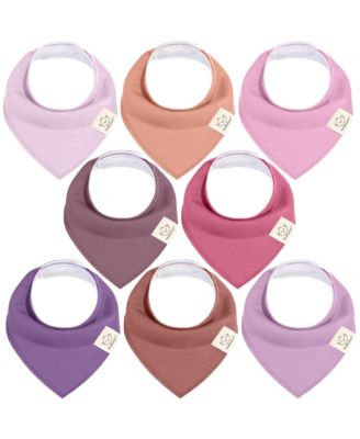 8pk Baby Bandana Bibs, Baby Drool Bibs for Baby Girl, Boy, Baby Bibs for Infant, Newborn
