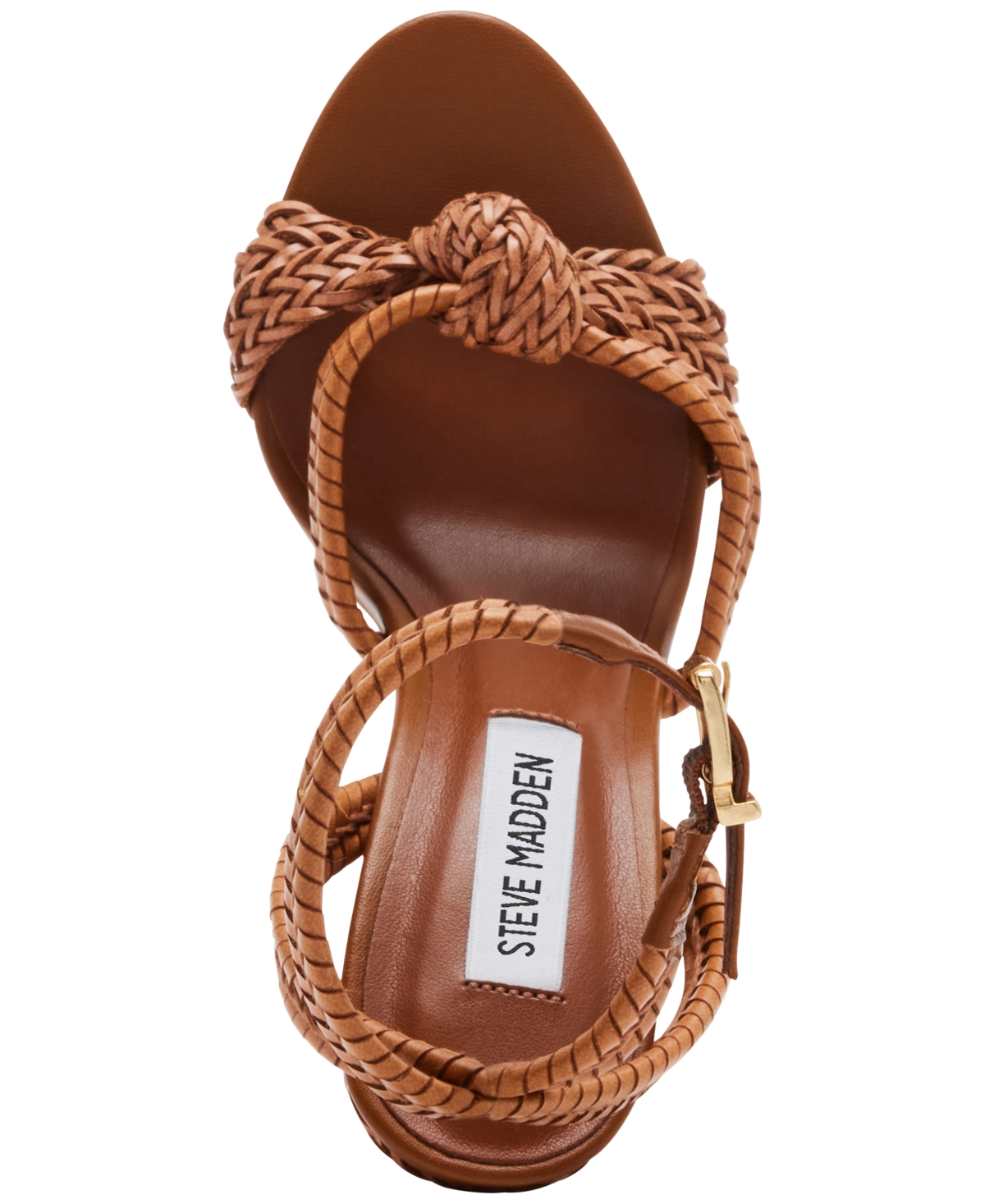 Steve Madden Women's Malou Knotted Woven Dress Sandals
