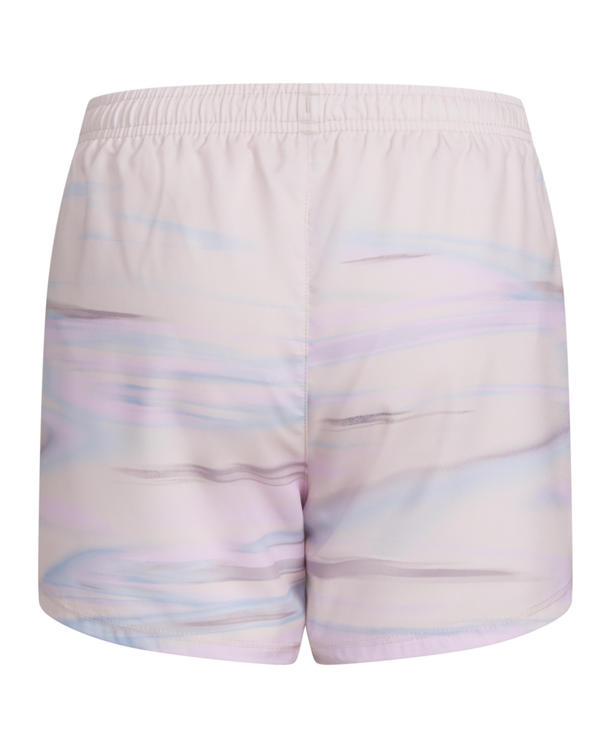adidas Big Girls Aeroready Elastic Waistband Sublimated No Side-Seam Shorts