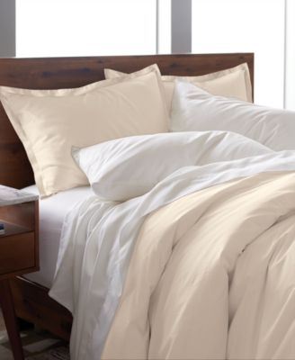 Premium 100% Cotton 300 Thread Count 3-Piece Duvet Cover Set, Full/Queen