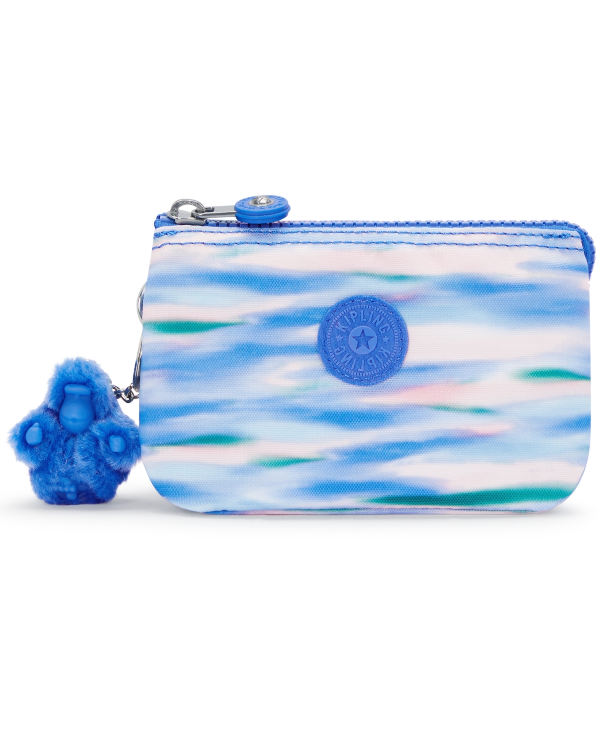 Creativity Small Pouch with Keychain - Diluted Blue