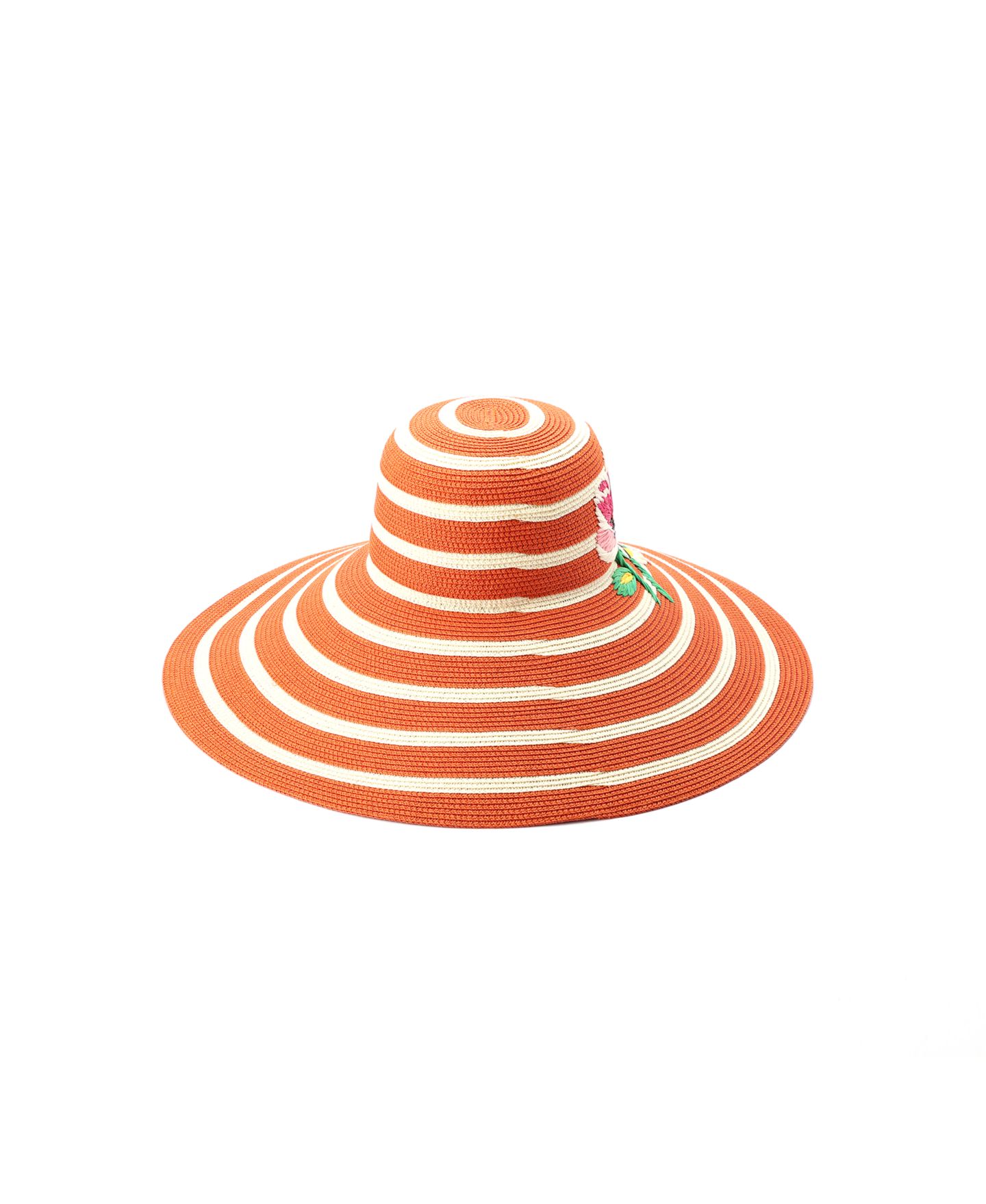 Женские головные уборы kate spade new york Embroidered Flower Sunhat, цвет: Кремовый разноцветный — фото 3