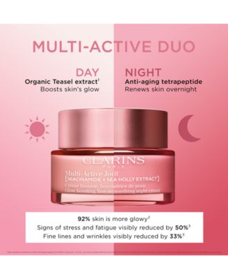 Multi-Active Night Moisturizer For Lines, Pores & Glow With Niacinamide - Dry Skin, 1.7 oz.