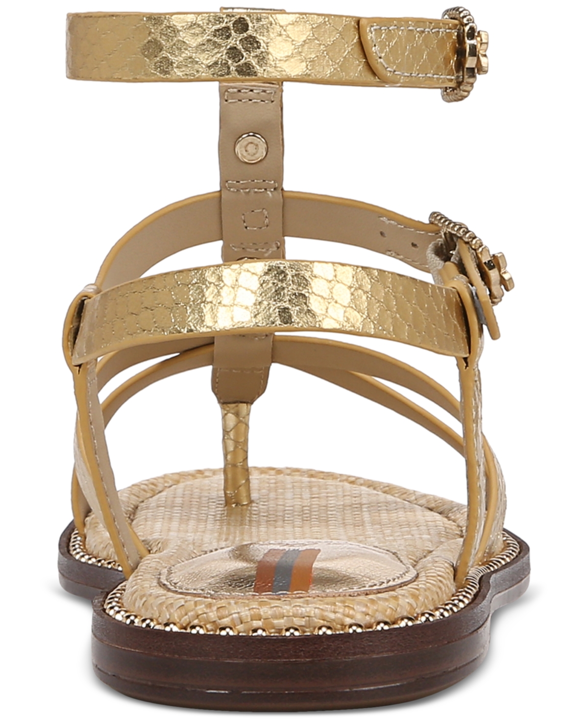 Sam Edelman Tayla Embellished Strappy Gladiator Flat Sandals