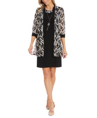 Macy's petite jacket dresses best sale