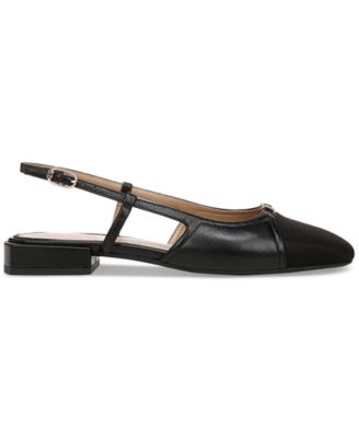Women's Kara Cap-Toe Slingback Flats