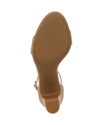 Women's Florence Two Piece Block Heel Ankle Strap Sandals