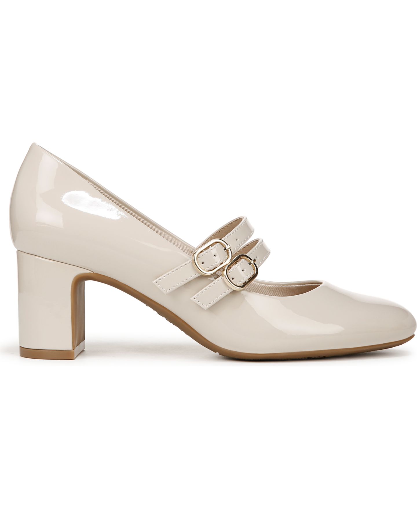Женские туфли LifeStride True Mary Jane Pumps, цвет: Миндальное молоко искусственная лаковая кожа — фото 2