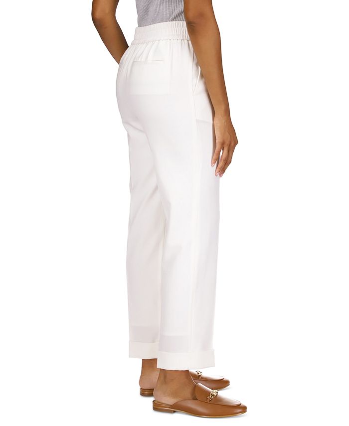 Michael Kors Women's HighRise PullOn Pants, Regular & Petite Macy's