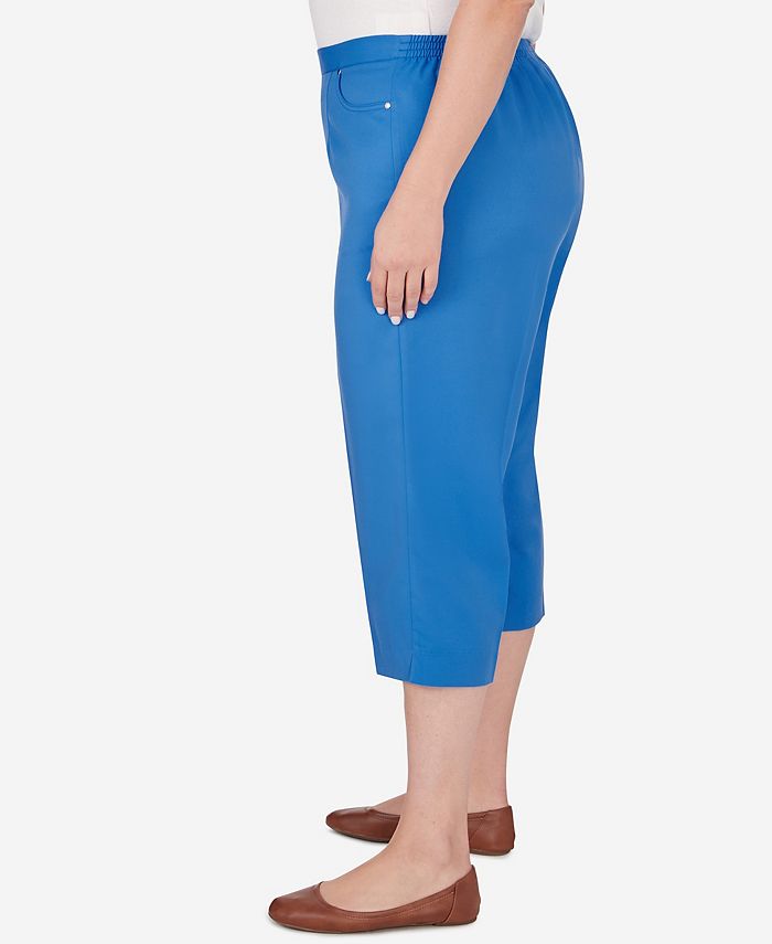 Alfred Dunner Turks & Caicos Capri Pants Size 14