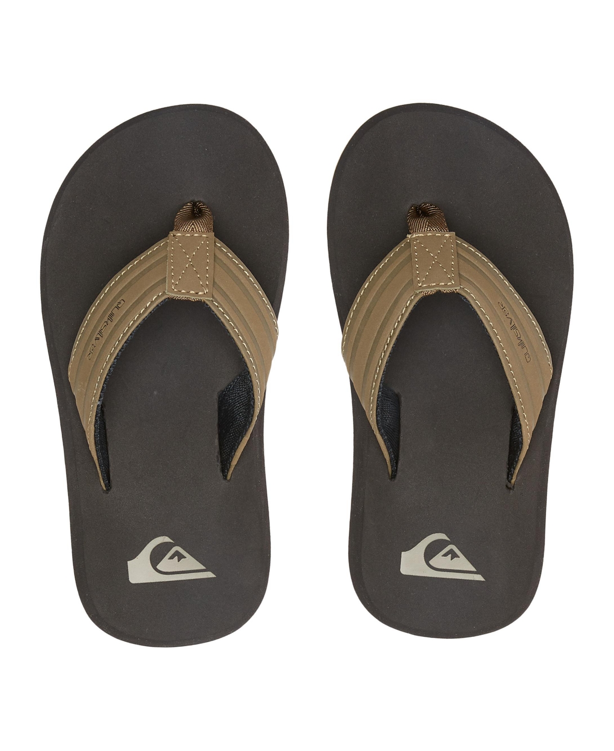 Quiksilver Kids' Toddler Boys Monkey Wrench Water-friendly Sandals In Brown