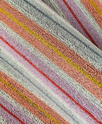 Ribbon Stripe Shag Doormat 18" x 28"