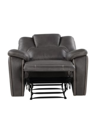 Katrine 39" Manual Recliner - Charcoal