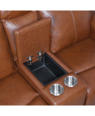 Natalia 73" Power Loveseat Console Recliner