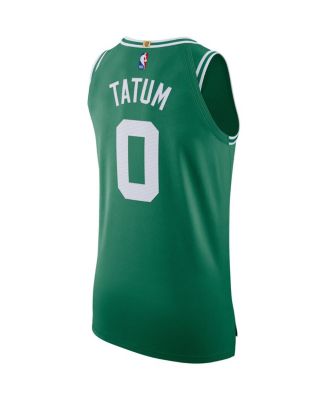 Men's Jayson Tatum Kelly Green Boston Celtics Authentic Jersey - Association Edition