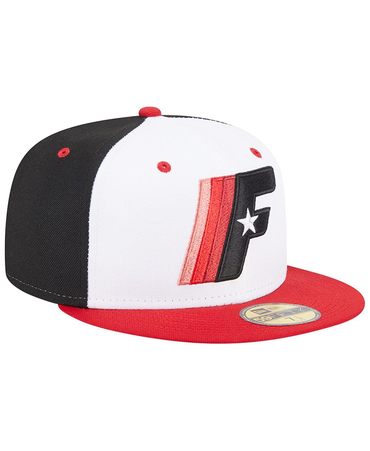 Men's New EraFayetteville Woodpeckers Theme Nights 1970s 59FIFTY Fitted Hat - White