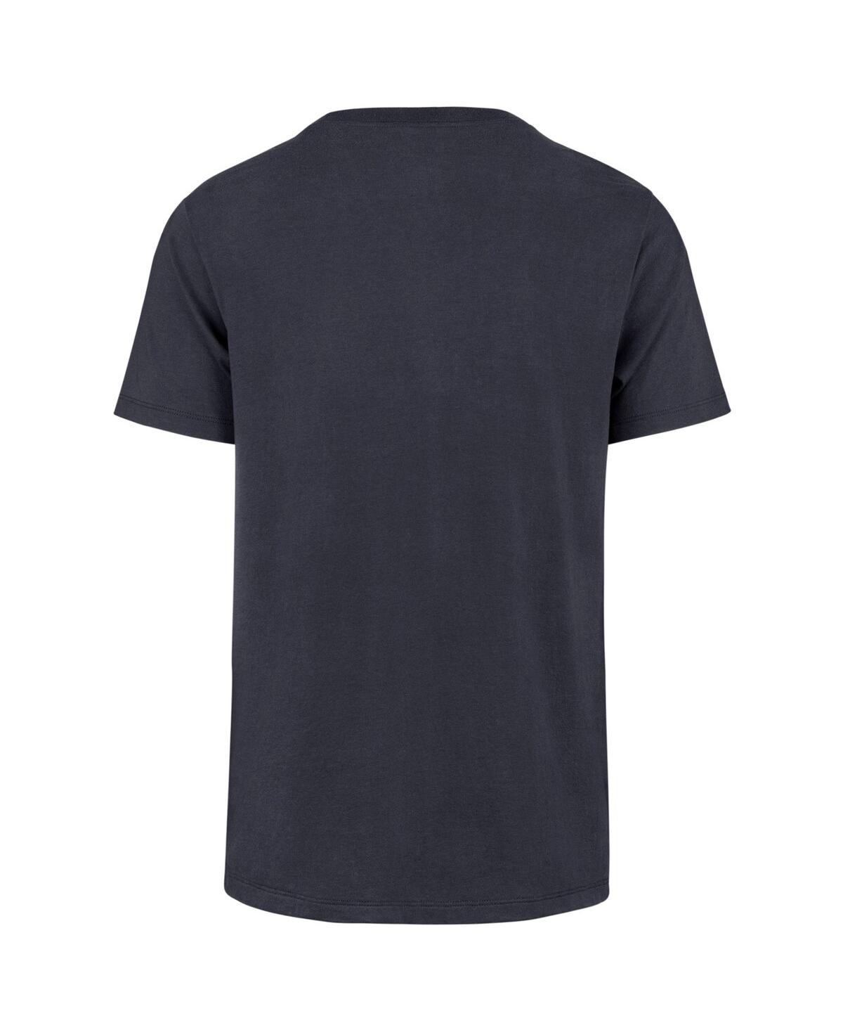 Men's '47 BrandDistressed Michigan Wolverines 12-Time Football National Champions Franklin T-shirt - Navy