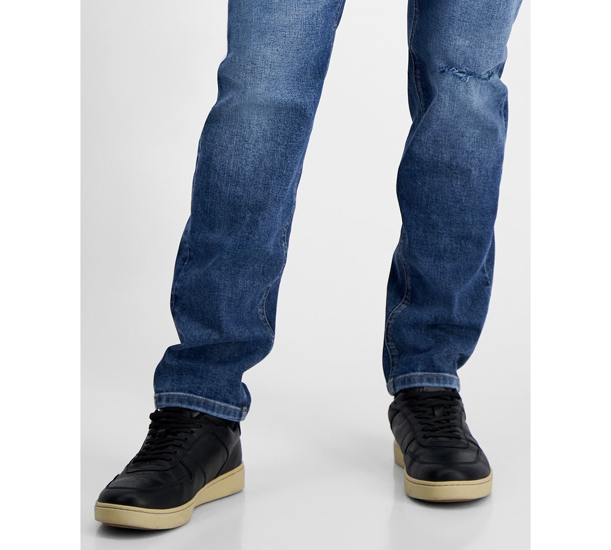 I.n.c. International Concepts Men's Athletic-Slim Fit Destroyed Jeans, Created for Macy's