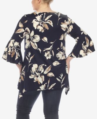 Plus Size Blanche Tunic Top