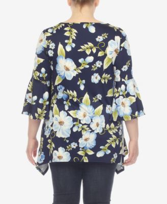 Plus Size Blanche Tunic Top