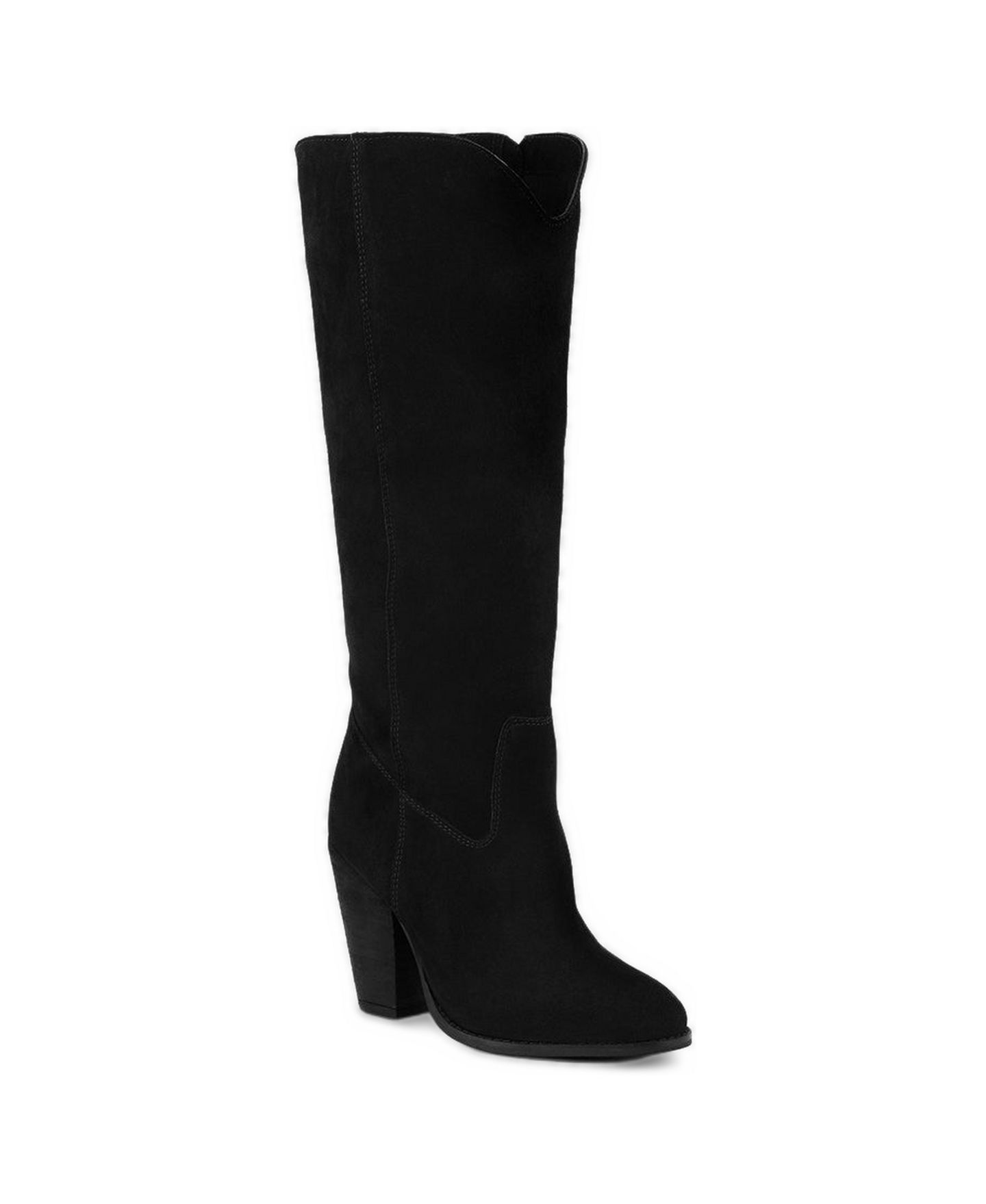 Женские ботинки Rag & Co Great-Storm Suede Leather Calf, цвет: Чёрный — фото 3