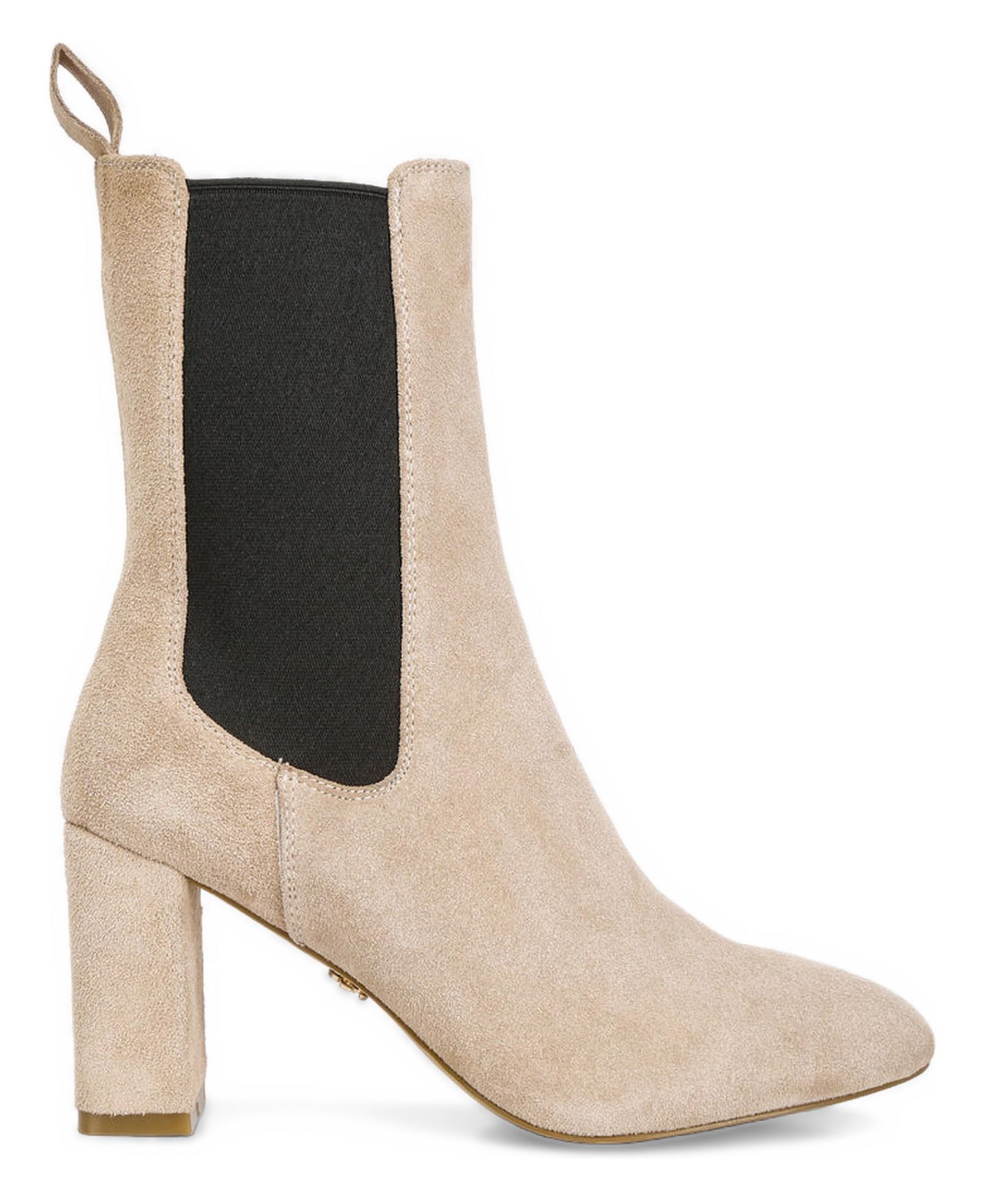 Женские ботинки Rag & Co Gaven Suede High Ankle Chelsea, цвет: Светлый бежевый — фото 2