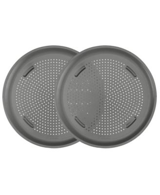 Good Cook Set of 2 Air perfect 15.75" Nonstick Carbon Steel Large Pizza Pans