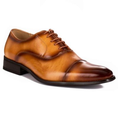 Lace-up Cap Toe Dress Oxfords Shoes