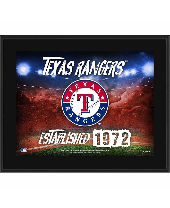 Fanatics Authentic Texas Rangers 10.5