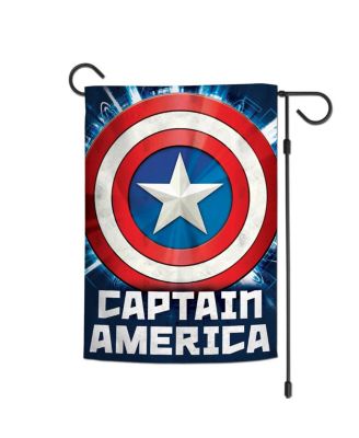 Captain America 12" x 18" Double-Sided Garden Flag