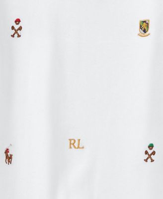 Baby Boys Embroidered Polo Cotton Coverall