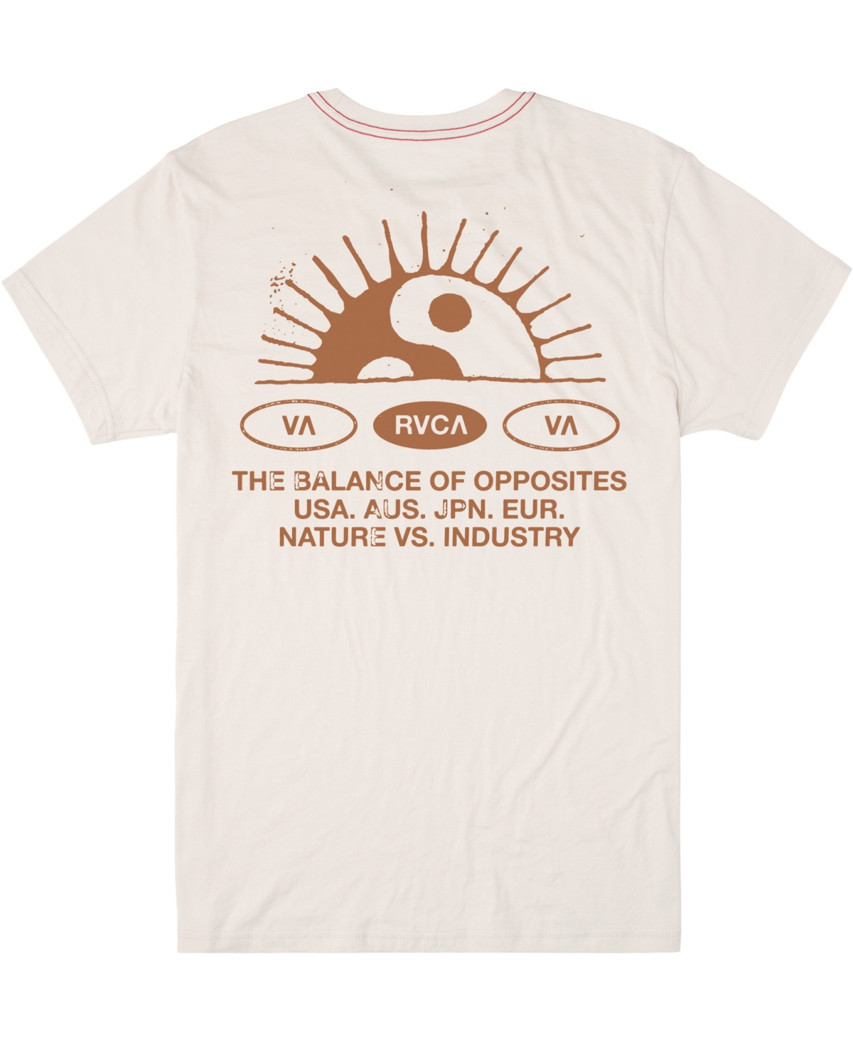 Rvca Men's Balance Rise Short Sleeve T-shirt