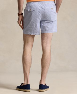 Men's 6-Inch Polo Prepster Seersucker Shorts