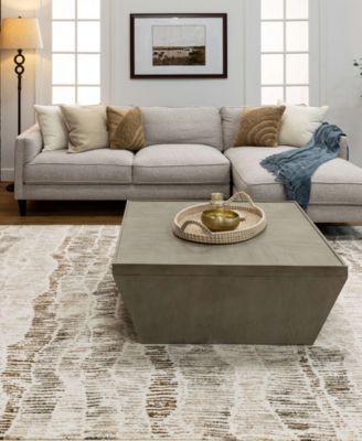 Drew & Jonathan Home Drew Jonathan Home Milestones Antelope Canyon Area Rug In Gray