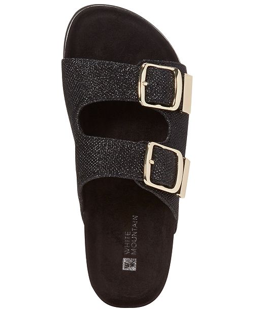 white mountain horizon sandals