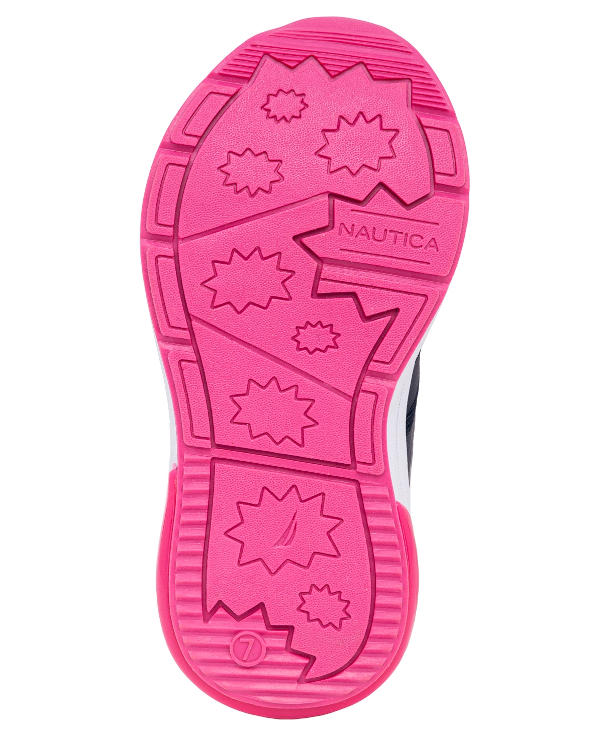 Nautica Toddler and Little Girls Towhee Buoy Light Up Lace Up Sneakers - Pink