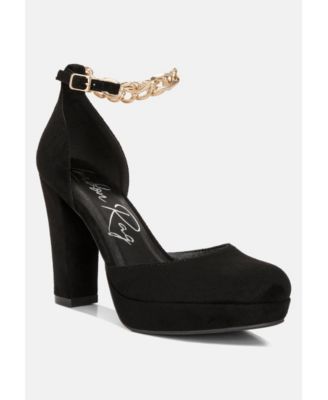 inigo interchangeable ankle strap platform sandals