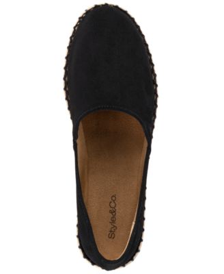 Women's Reevee Stitched-Trim Espadrille Flats, Created for Macy's
