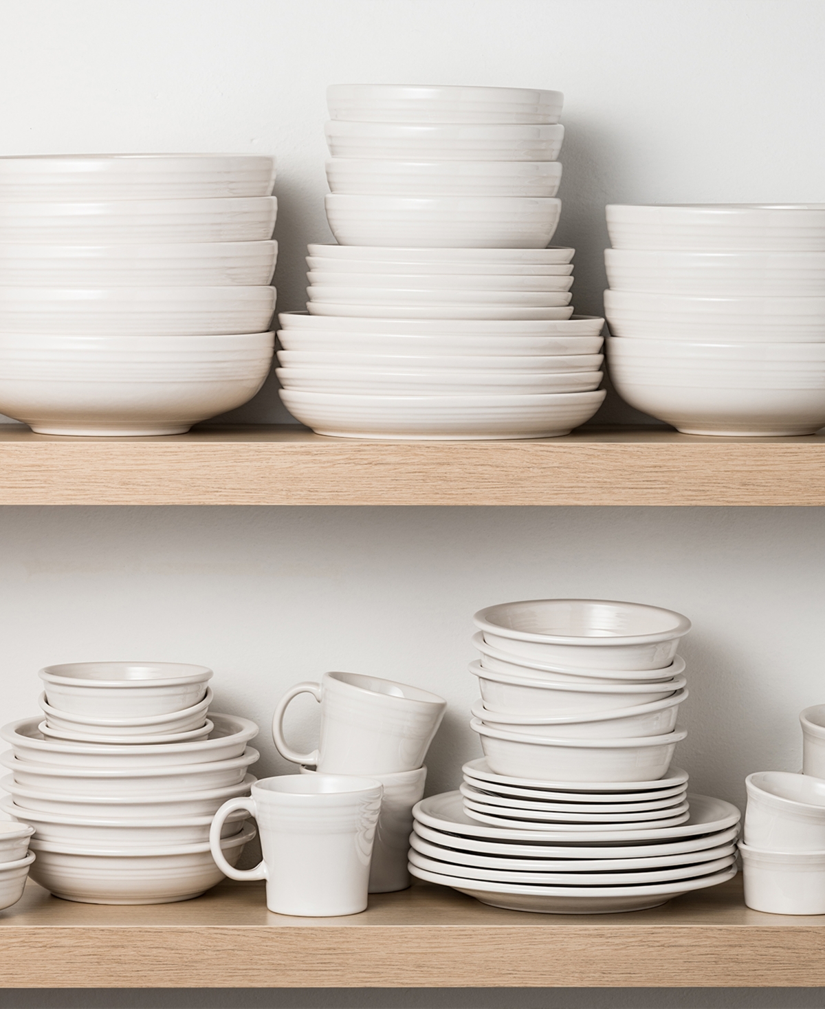 Fiesta Tapered Mugs, Set Of 4 In White