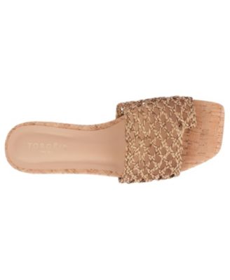 Women's Bronze Flat Sandal